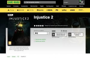 Amazon France and Game Mania leak a possible PC release for Injustice 2