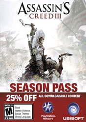 Buy Assassins Creed III Season Pass pc cd key for Uplay