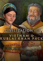 Buy Civilization VI Vietnam & Kublai Khan Pack pc cd key for Steam
