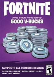 Buy Fortnite 5000 V-Bucks pc cd key for Epic Game Store