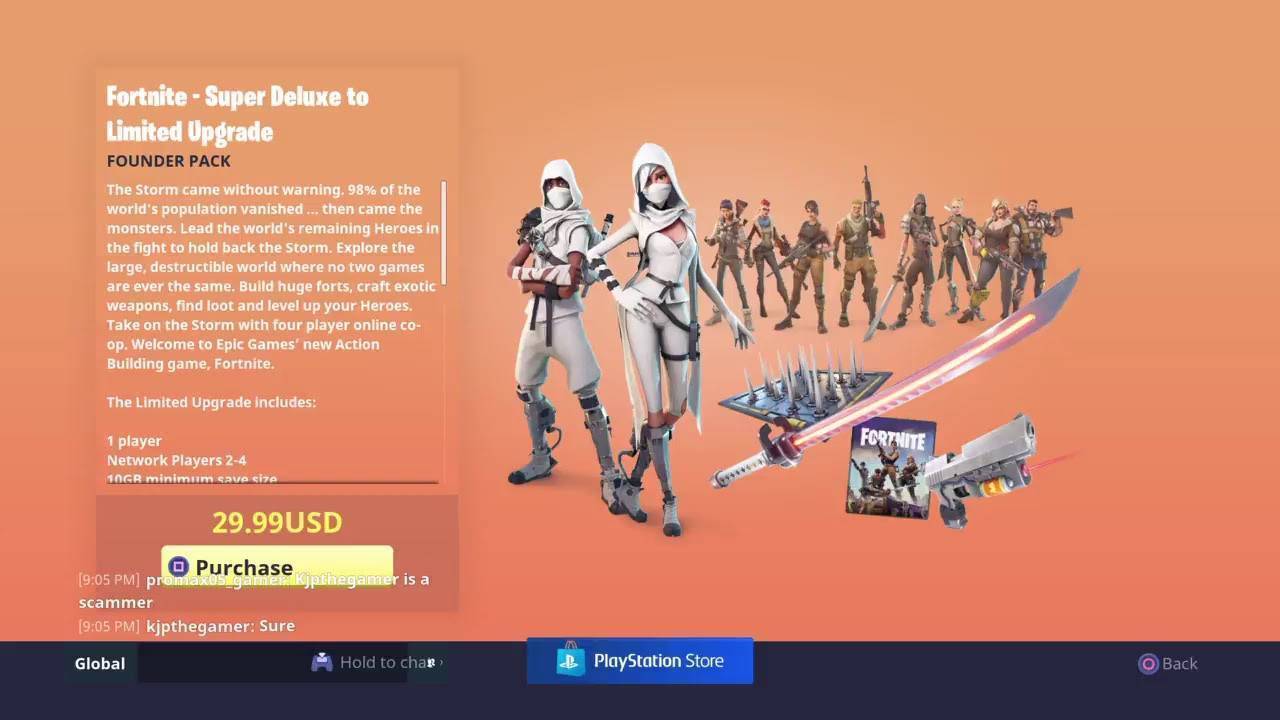 Buy Fortnite Save the World Founders Pack XBOX ONE CD Key from 32.19