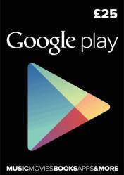Buy Google Play Card 25 GBP UK pc cd key