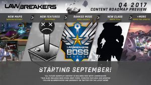 Lawbreakers unveils the content roadmap for the rest of 2017