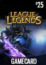 Buy Cheap League of Legends RIOT Game Card 25$ US PC CD Key