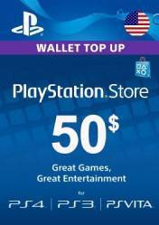 Buy Cheap PlayStation Network Gift Card $50 US PS4 CD Key
