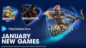 PlayStation Now adds Uncharted: The Lost Legacy and Horizon Zero Dawn in January