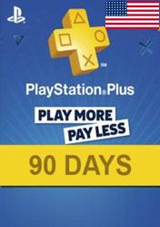 Buy PlayStation Plus 90 days card US pc cd key