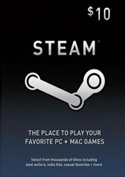 Buy Steam Game Card 10 USD pc cd key for Steam