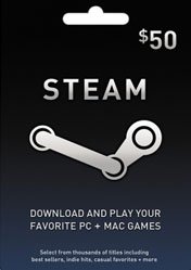 Buy Cheap Steam Game Card 50 USD PC CD Key
