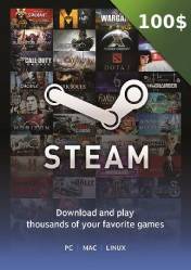Buy Steam Gift Card 100 EU/US/UK pc cd key for Steam