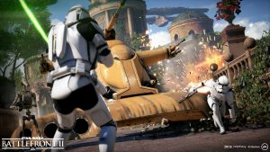 Three maps, skirmish mode and solo mode: the leaks of the Star Wars Battlefront 2 beta⁰
